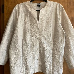 Eileen Fisher XL Silk Jacket